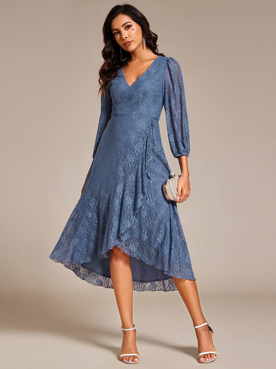 evelyn midi dress Summer Wedding Guest Dress | Evelyn Satin Cowl Neck Midi Dress - Rose