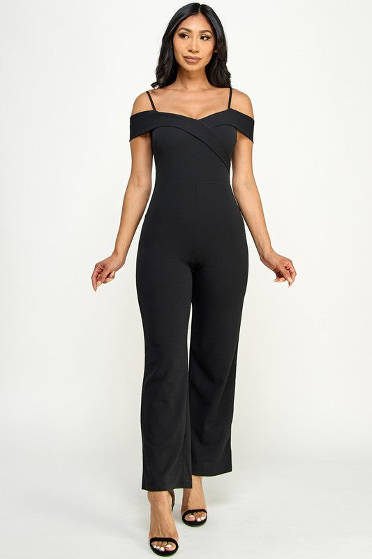 Off Shoulder Jumpsuit