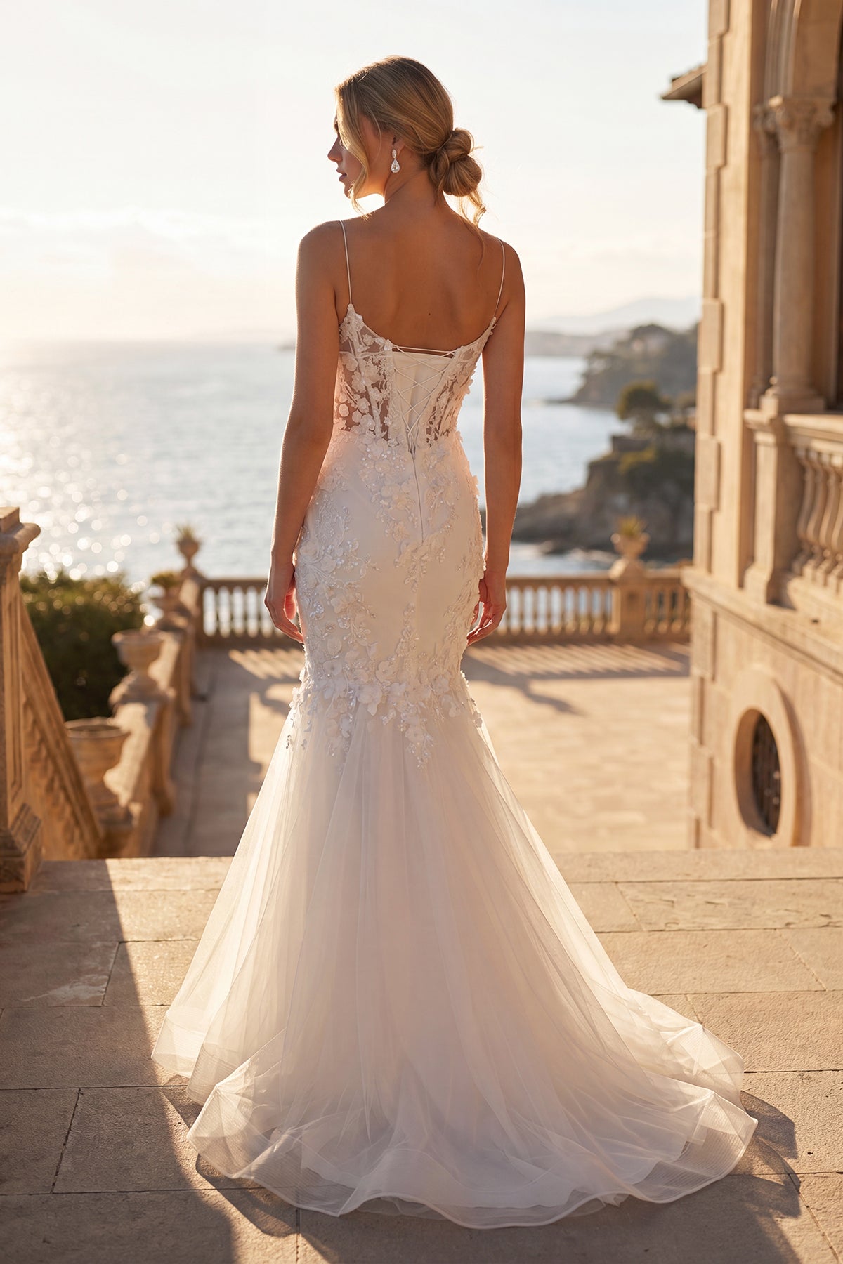 CARMEN-2469 WEDDING DRESS