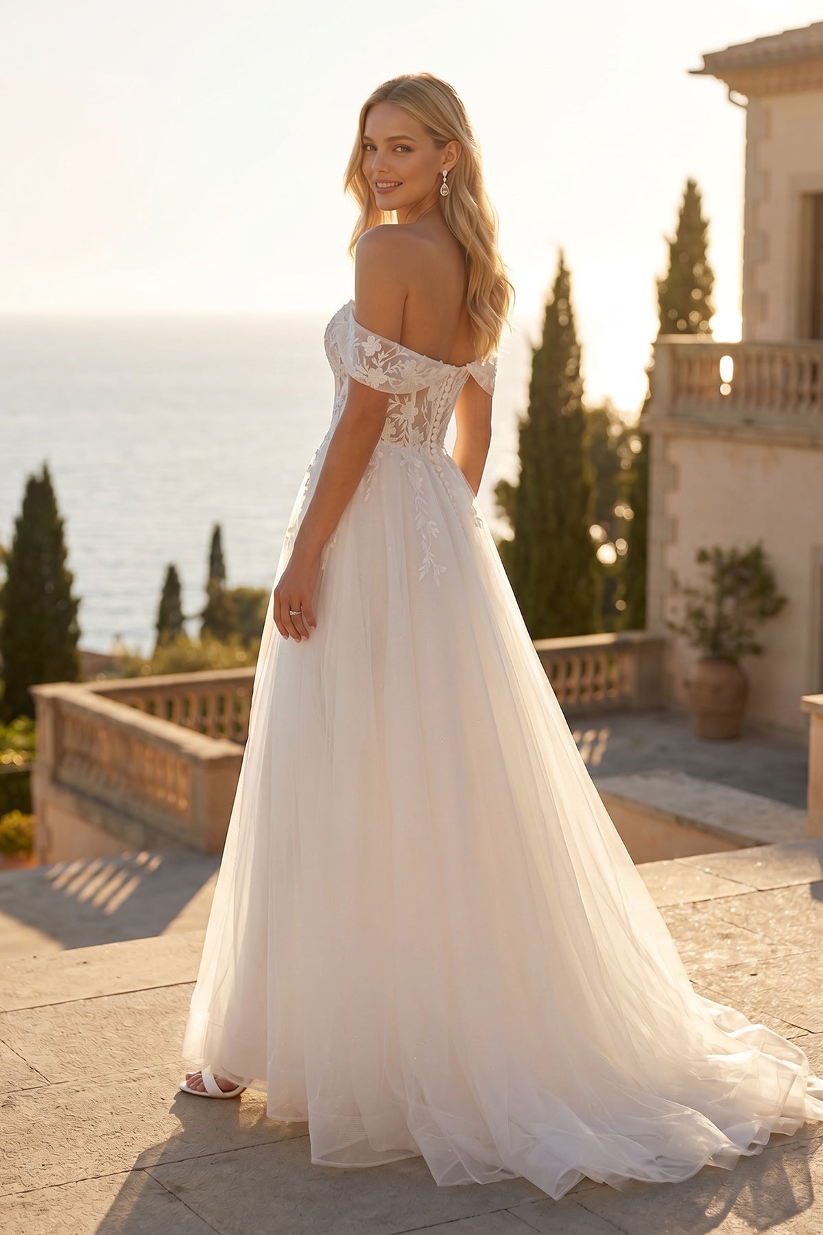 YOSI-2606 WEDDING DRESS