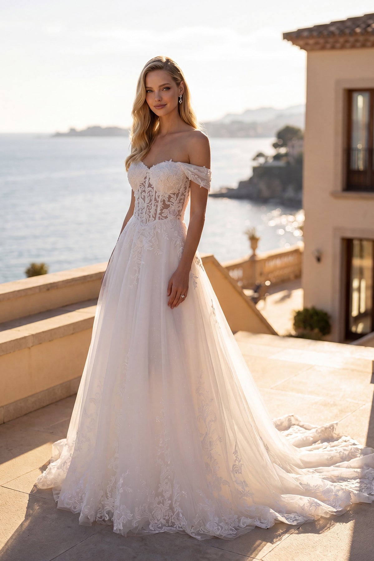 MELI-2634 WEDDING DRESS