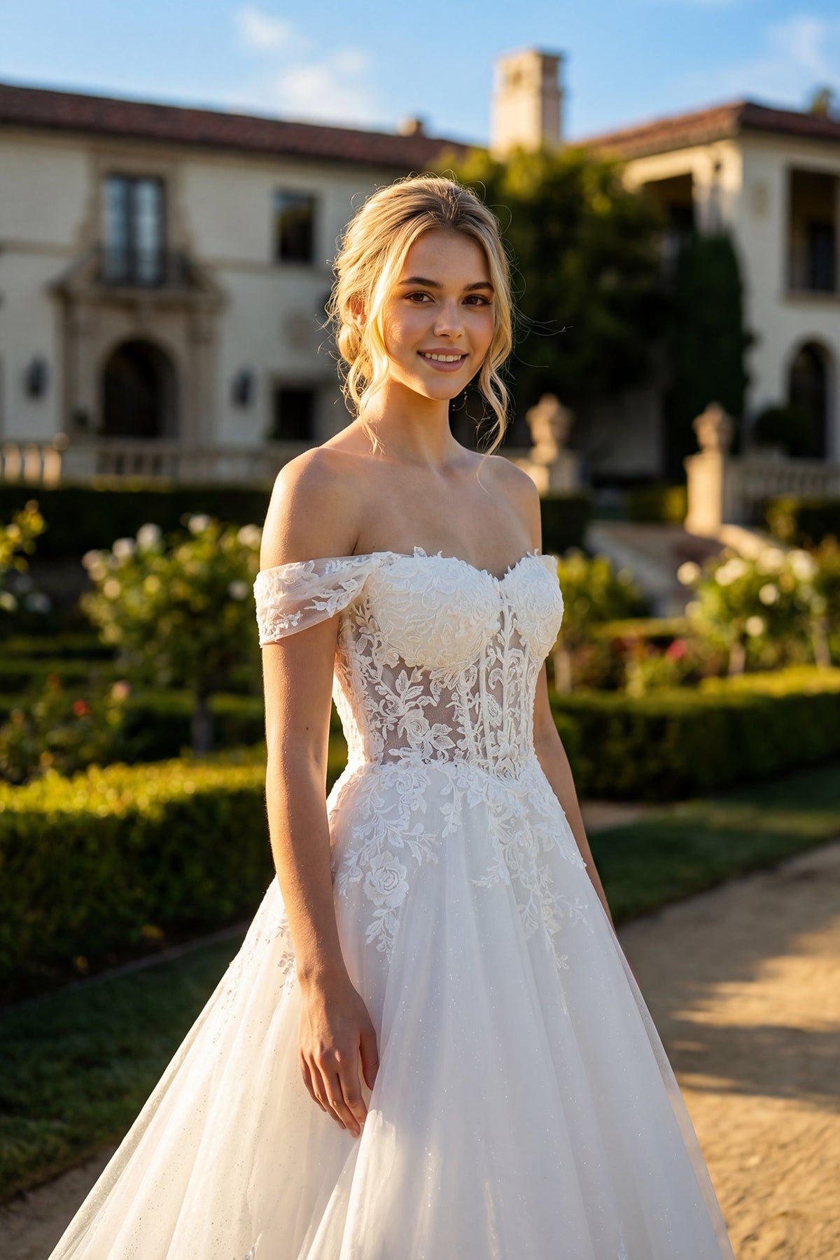 MELI-2634 WEDDING DRESS