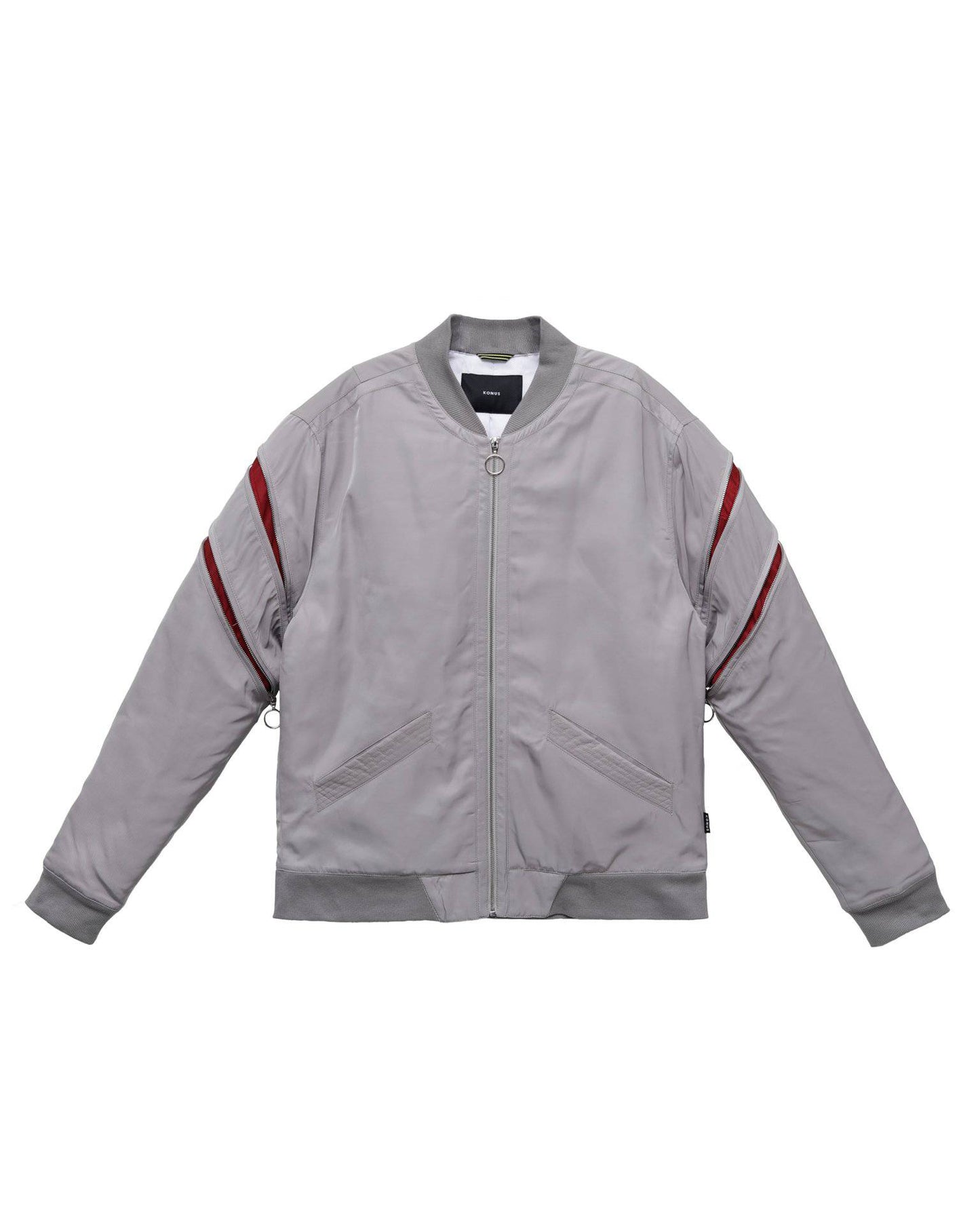 Men's Bomber Jacket with Zipper