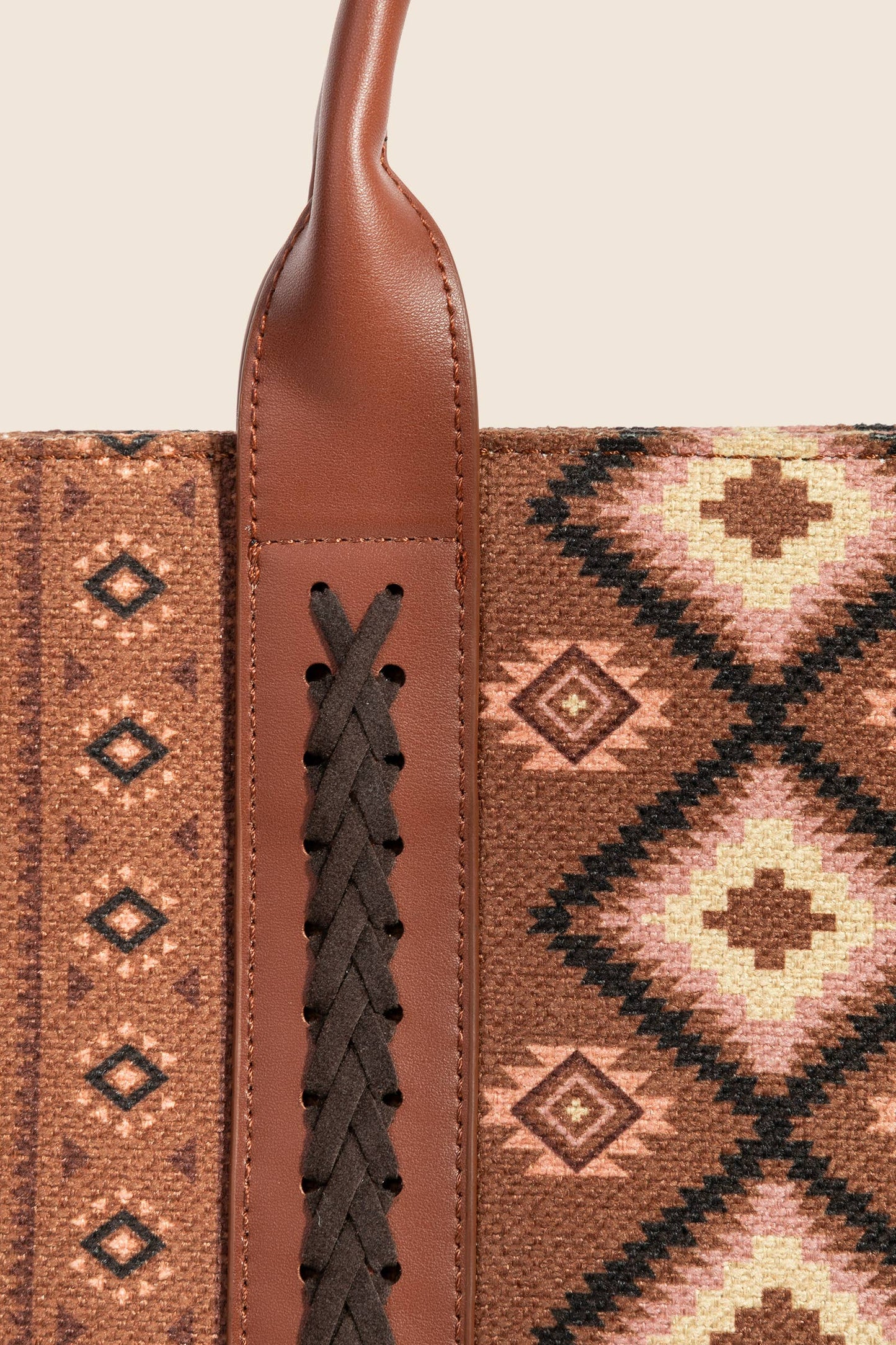 Boho Western Pattern Square Bag