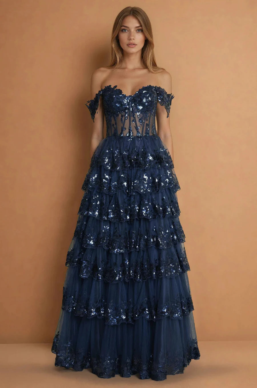 Siena Ruffled Dress