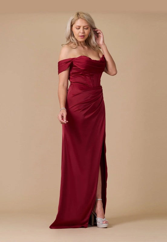 MILA SATIN DRESS