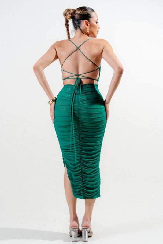 Bodycon Mesh Dress