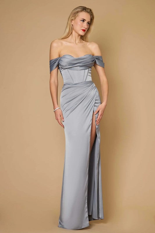 MILA SATIN DRESS