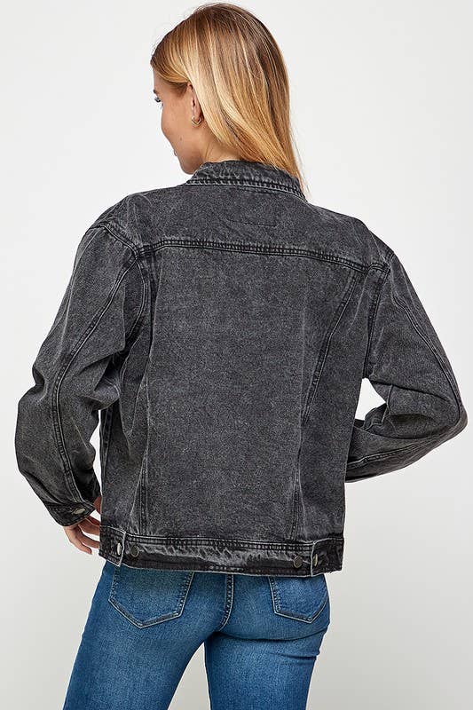 Black Denim Jacket