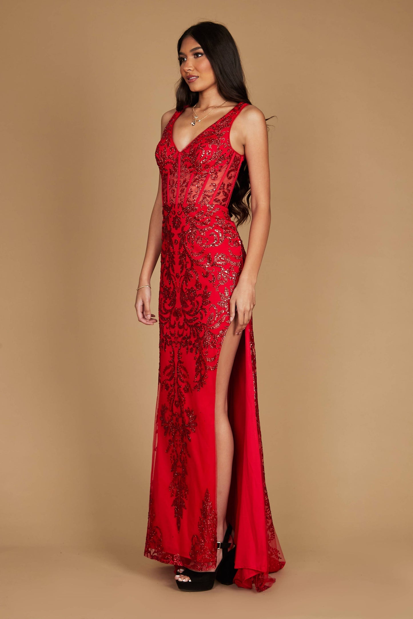 DAMARIS SLEEVELESS DRESS
