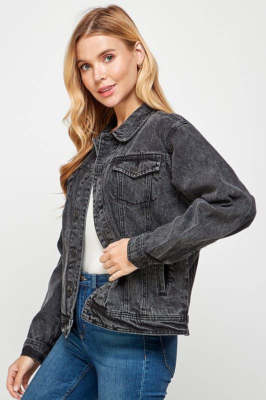 Black Denim Jacket