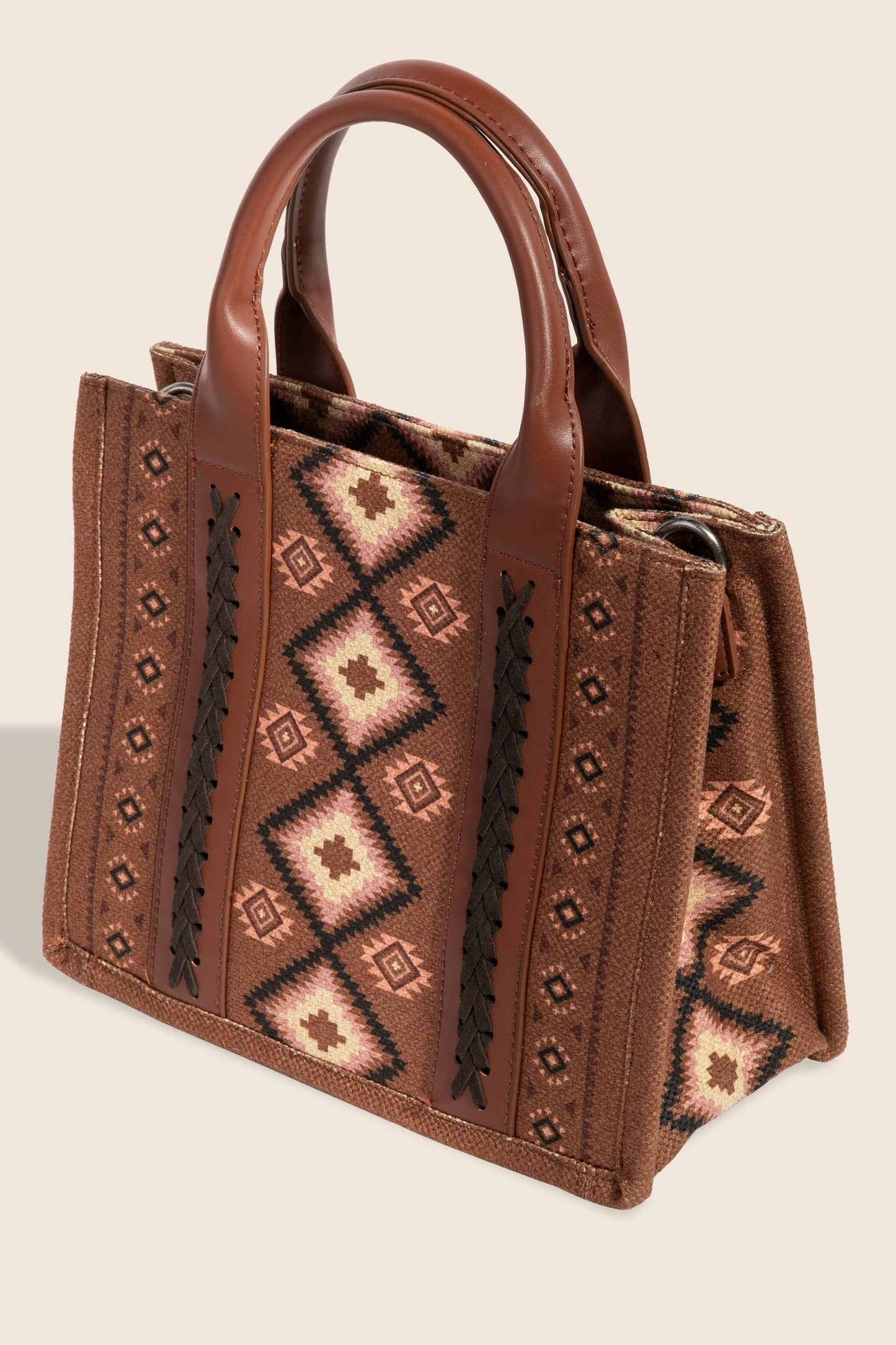 Boho Western Pattern Square Bag