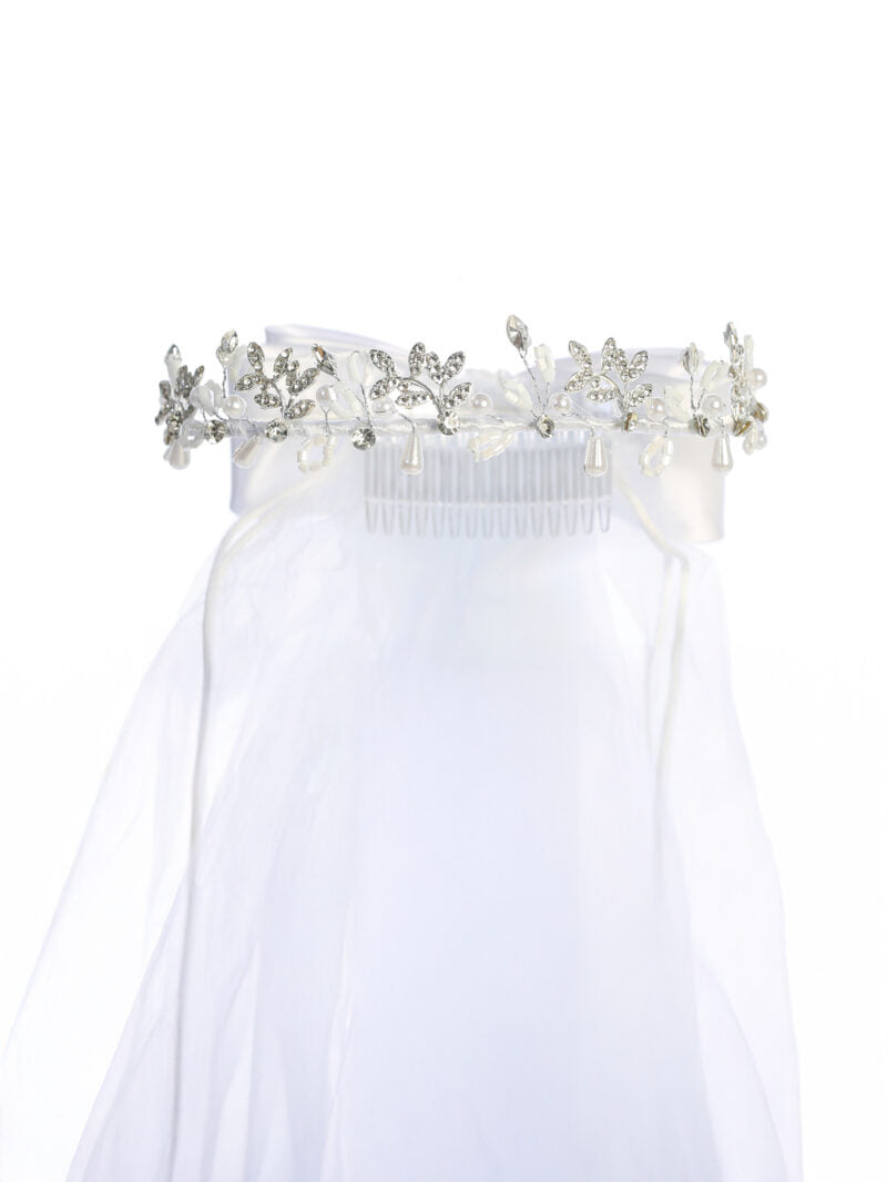 Crown with Veil 726c
