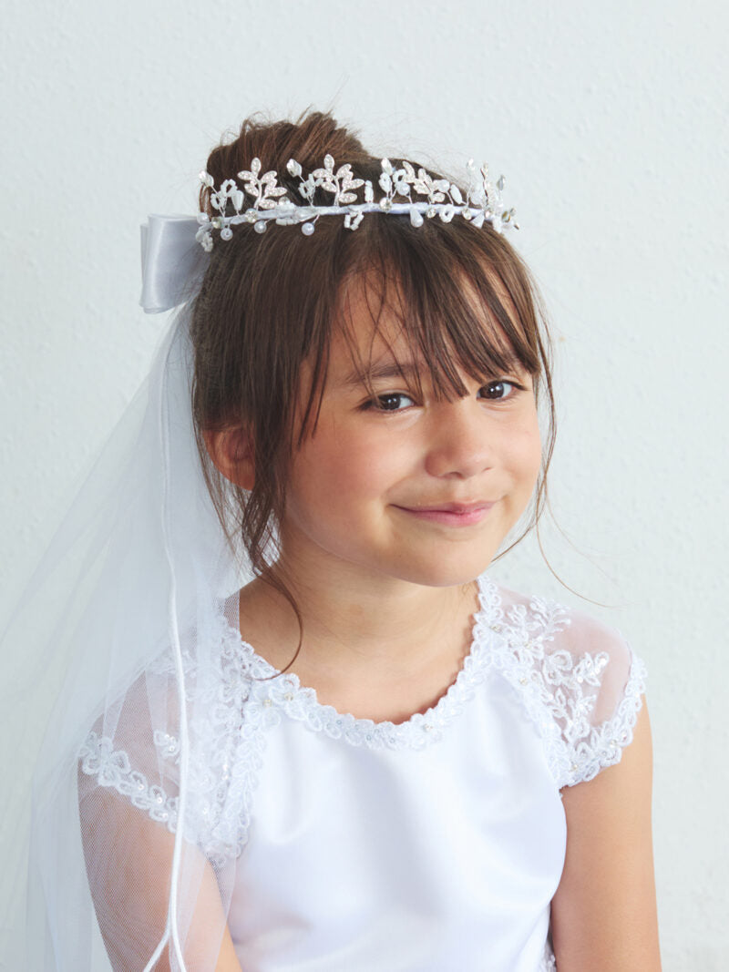 Crown with Veil 726c