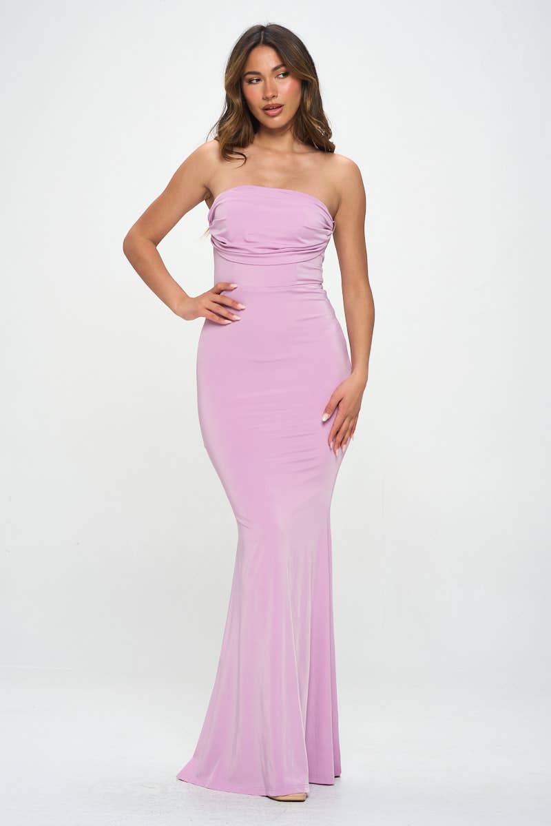LILY STRAPLESS DRESS