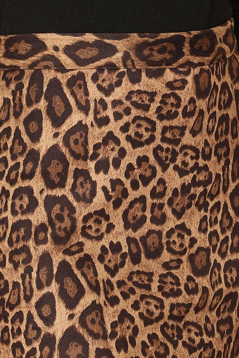 CHEETAH MINI SKIRT