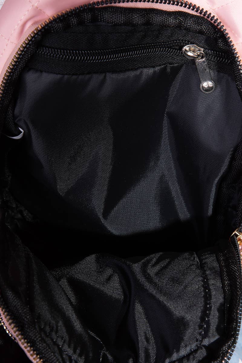 Quilted Single Strap Sling Bag