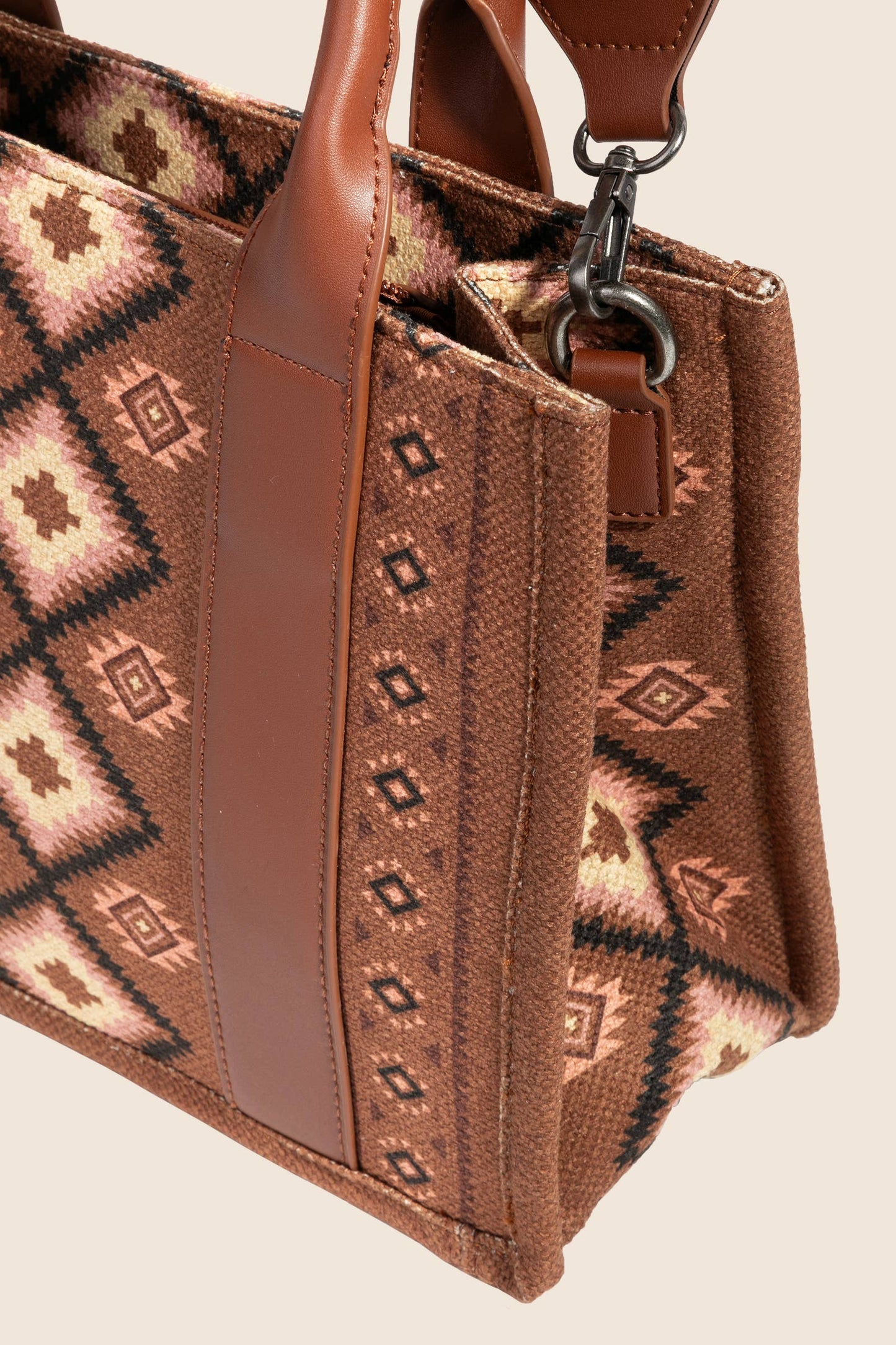 Boho Western Pattern Square Bag