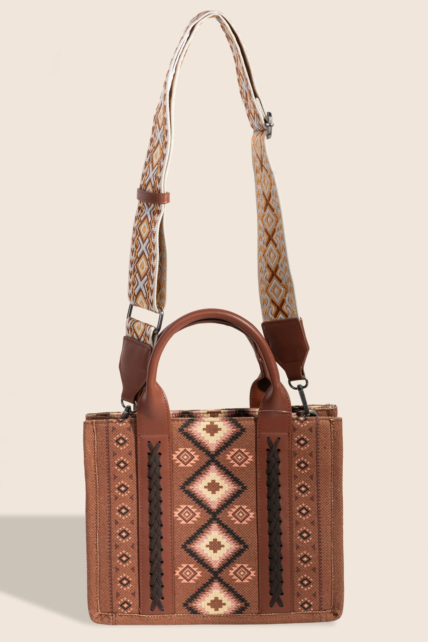 Boho Western Pattern Square Bag